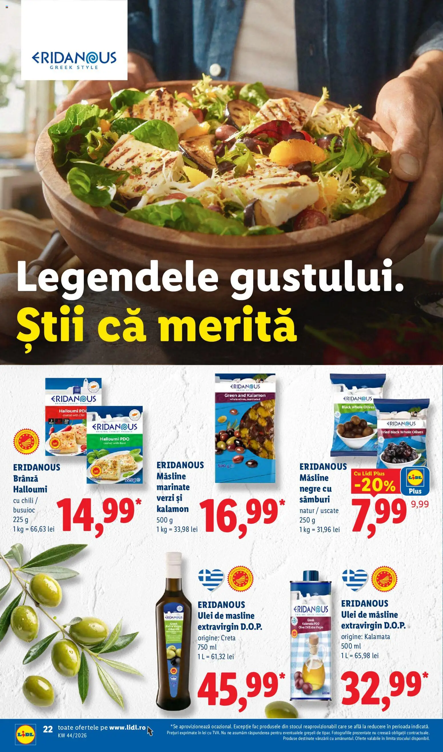 Noul catalog Lidl – valabil de la 26.10.2026 | Pagină: 22