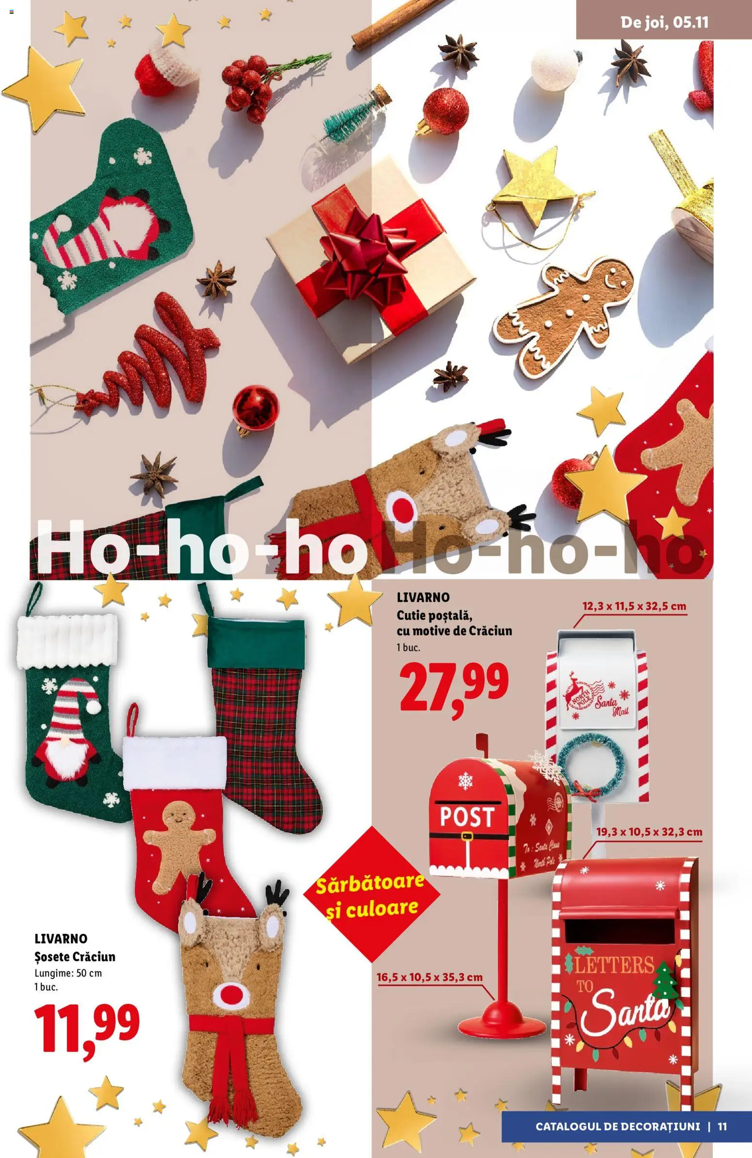 Noul catalog Lidl – valabil de la 05.11.2026 | Pagină: 11 | Produse: Cutie, Șosete