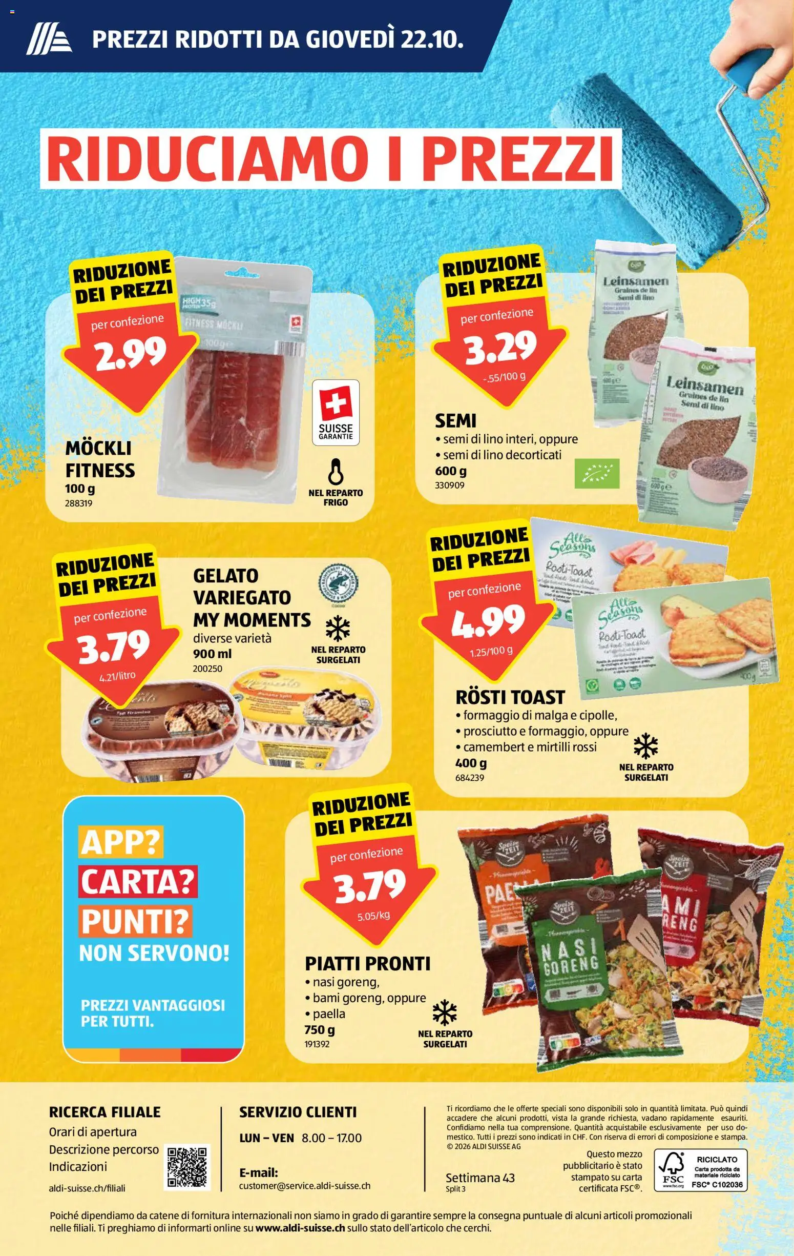 Aldi aktionen IT – gültig ab 22.10.2026 | Seite: 8 | Produkte: Snacks