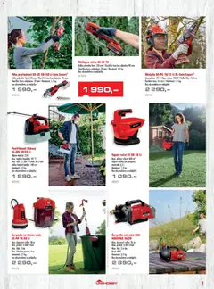 Náhled letáku Uni Hobby katalog - Zahradní technika 2026 od 13.03.2026 | Strana: 9 | Produkty: Nůžky, Nůžky na větve, Čerpadlo, Postřikovač
