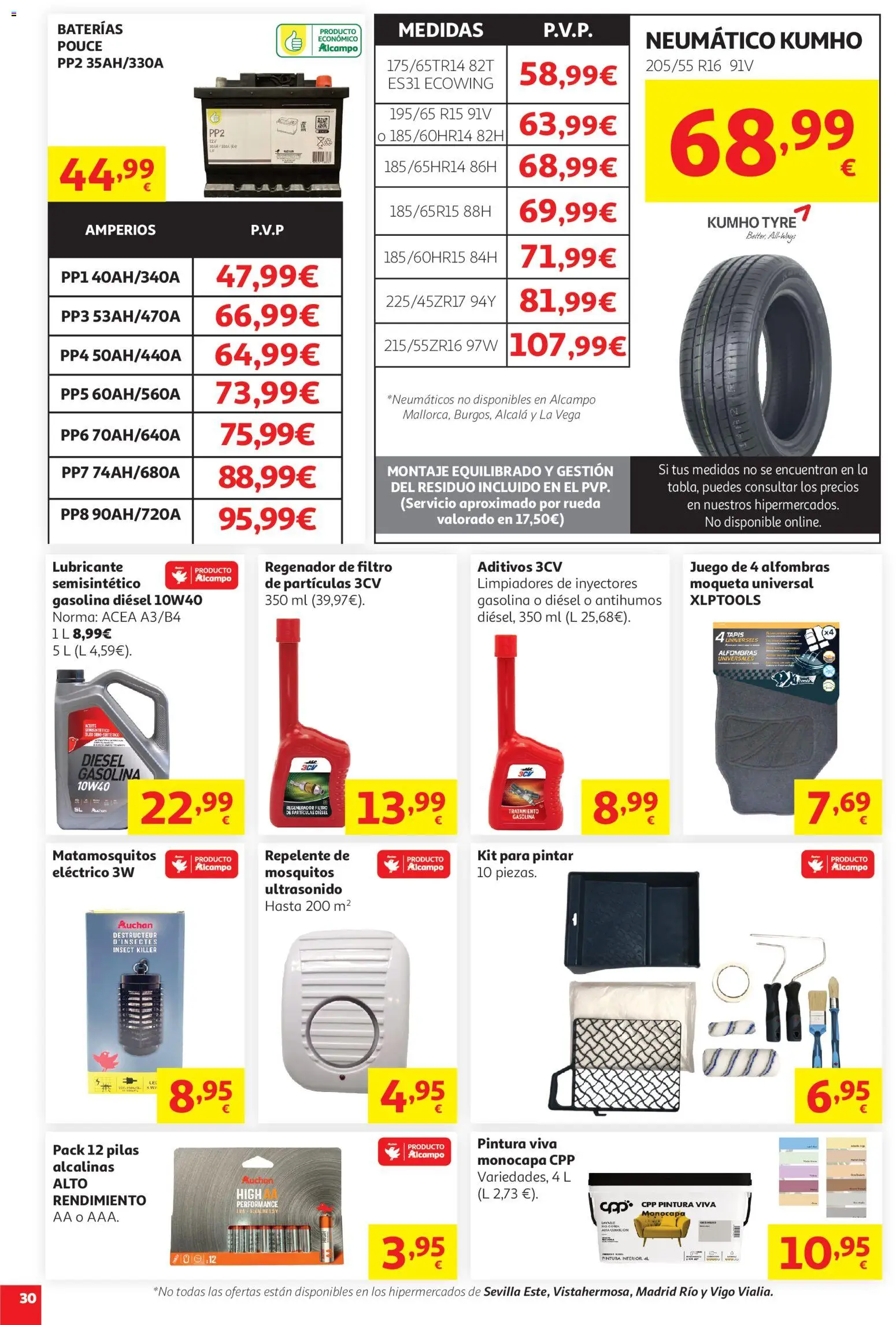 Alcampo HG Unico Mad │ válido desde el 19.05.2026 | Página: 30 | Productos: Noodles αυγού, Aceite