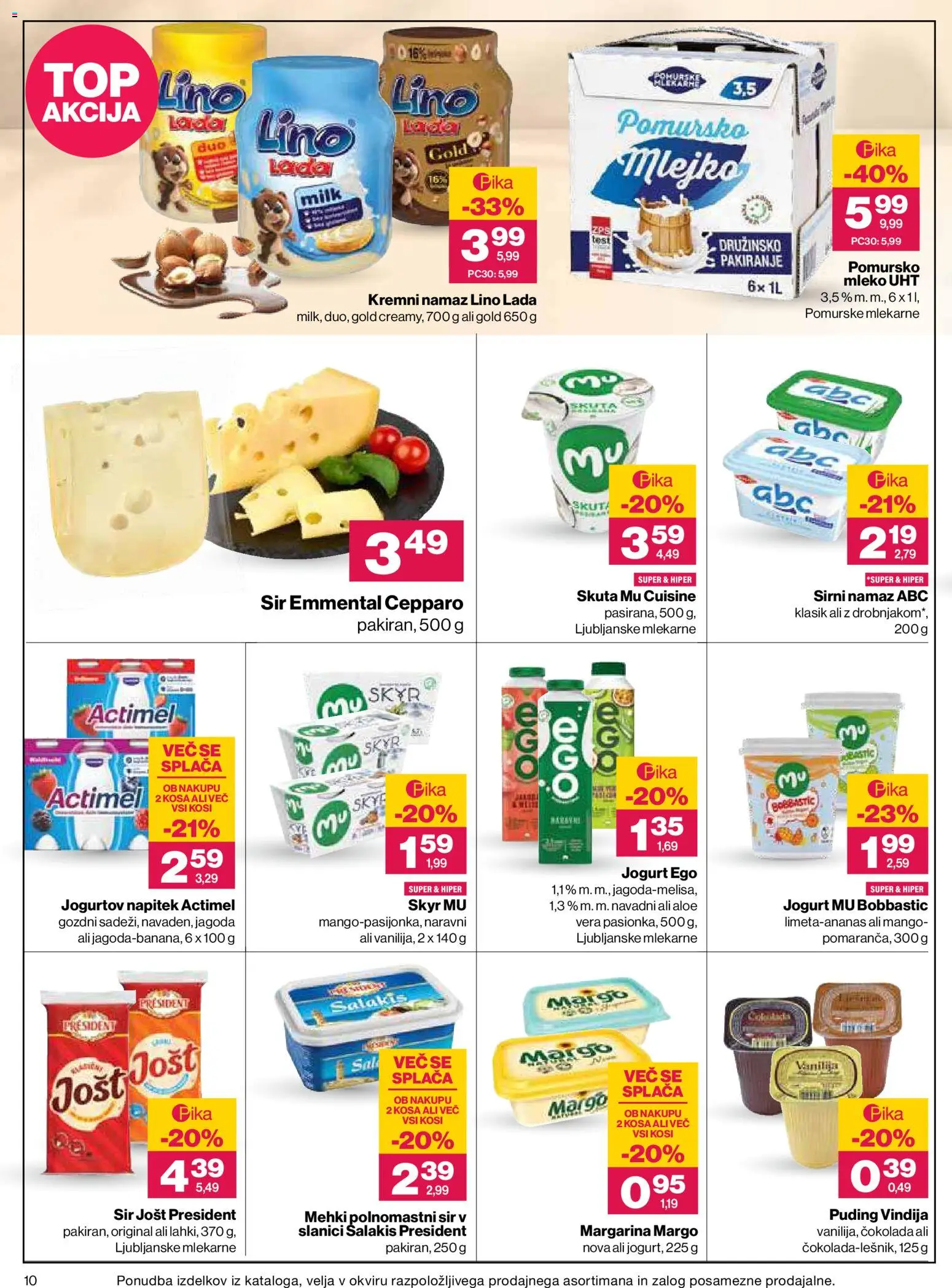 Novi Mercator katalog ponudbe – veljaven od 09.07.2026 | Stran: 10