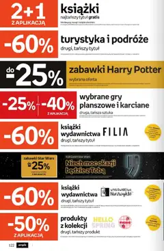 Pogląd oferty "Empik promocje" - ważna od 22.04.2026 | Strona: 122 | Produkty: Książki, Gry