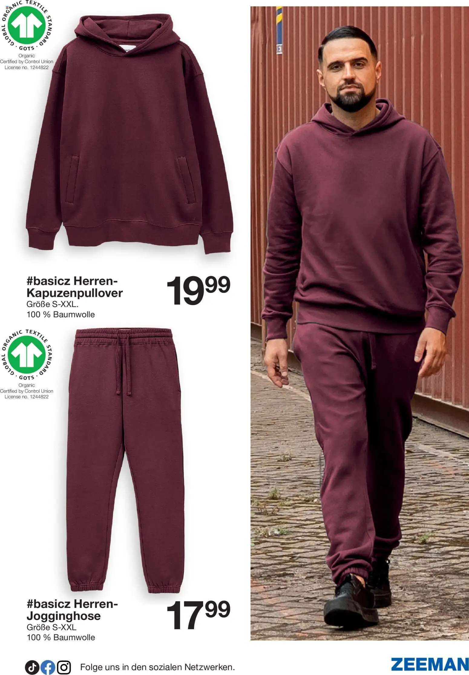 Zeeman Aktueller Prospekt – gültig ab 03.10.2026 | Seite: 11 | Produkte: Jogginghose, Kapuzenpullover