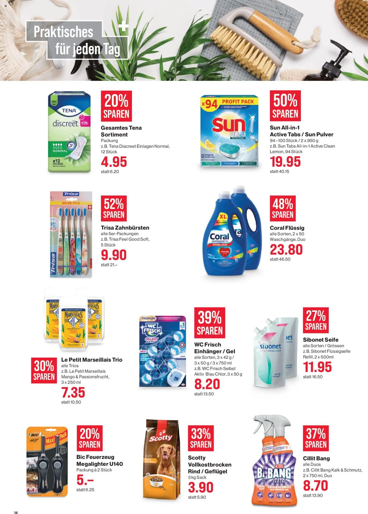 SPAR - SPAR Handels AG – gültig ab 16.07.2026 | Seite: 14 | Produkte: Bad, Pulver, Seife, Mango