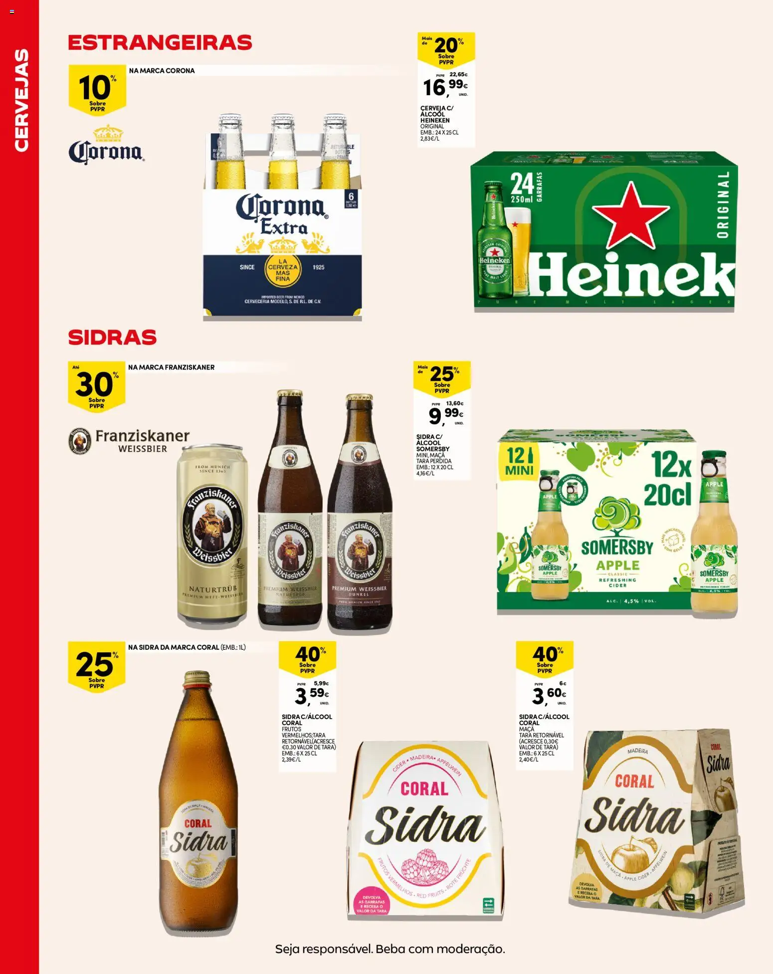 Continente Madeira │ válido de 05.05.2026 | Página: 14 | Produtos: Maça, Cerveja, Somersby