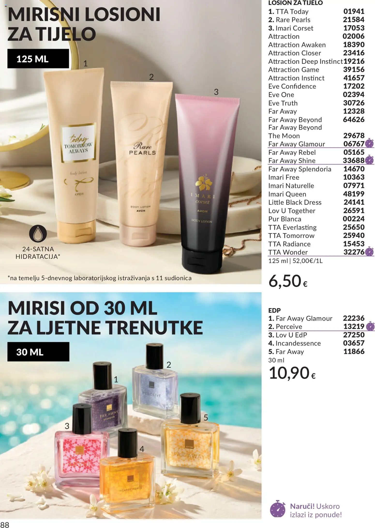 Avon katalog | vrijedi od 01.08.2026 | Stranica: 88