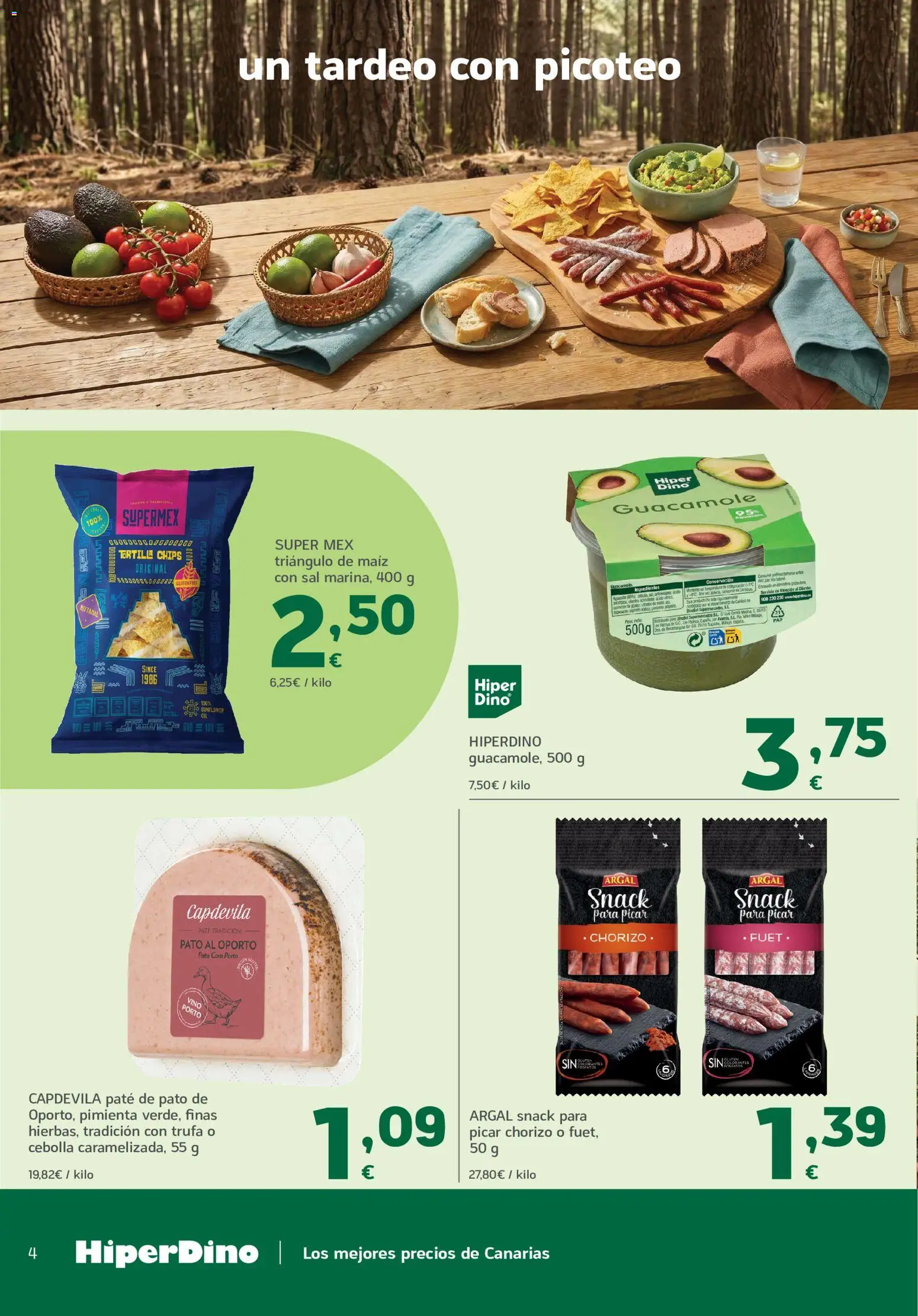 HiperDino folleto │ válido desde el 23/06/2026 | Página: 4 | Productos: Κρεμάστρα, Vino, Paté, Peso