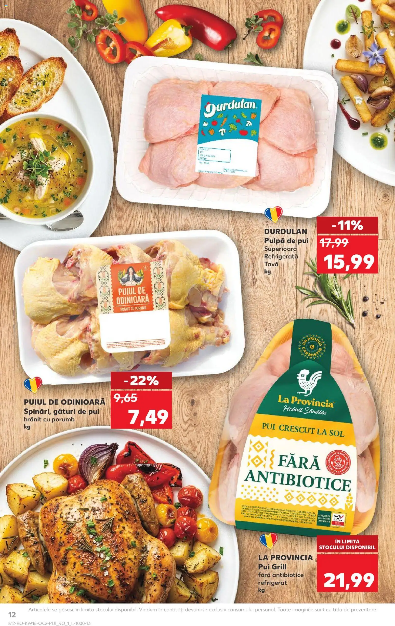 Noul catalog Kaufland – valabil de la 15.04.2026 | Pagină: 12 | Produse: Grill, Hacıyatmaz Kedi Oyuncağı, Porumb