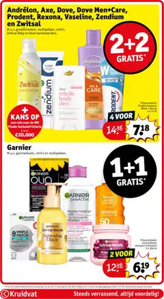 Kruidvat folder week 23 - Voorbeeld van een folder van Kruidvat, geldig van 02.06.2026 | Pagina: 17 | Producten: Kan, Handzeep, Festék, Shampoo
