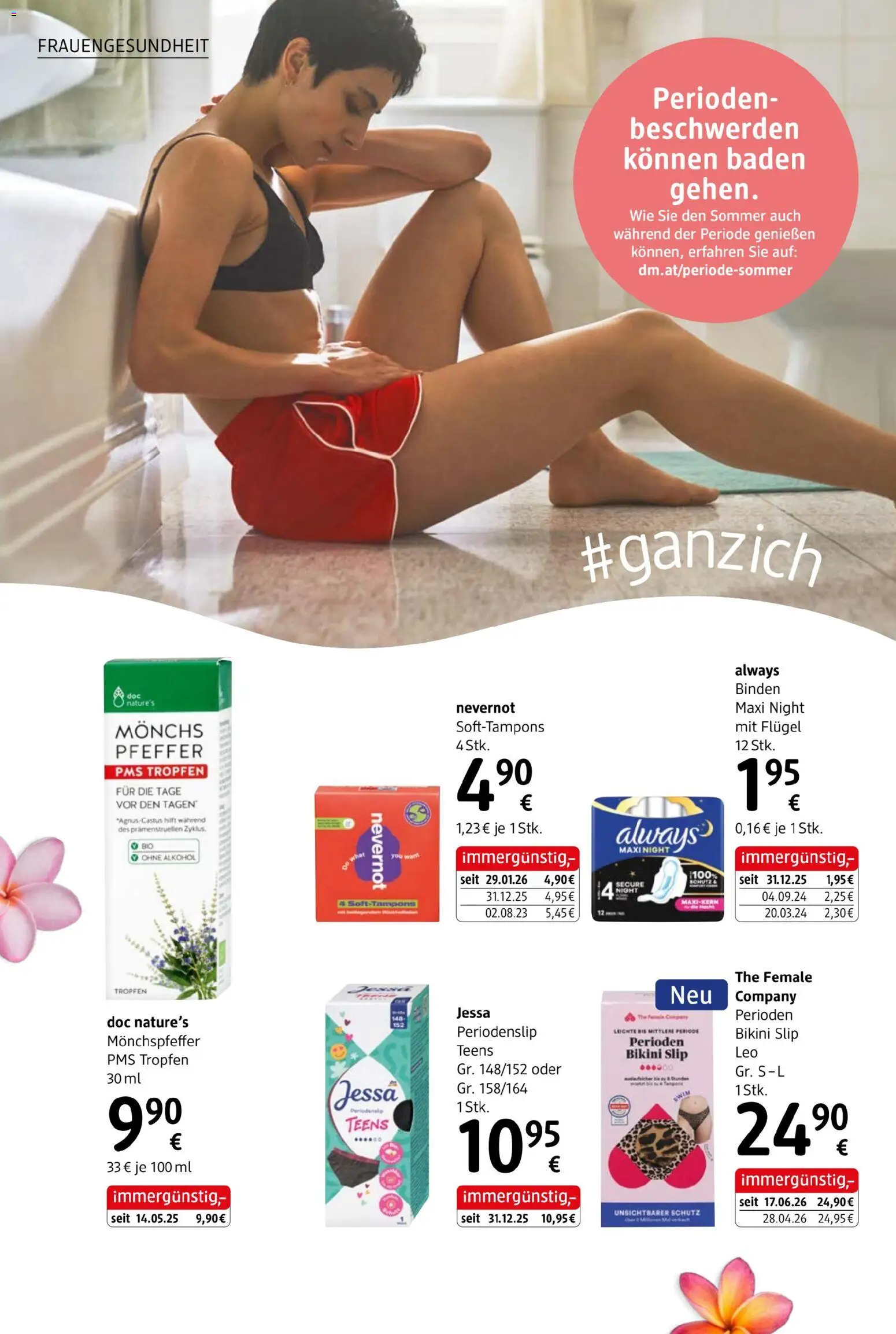 dm drogerie markt Journal Juli 2026 von 09.07.2026 - Aktuelle Angebote | Seite: 14 | Produkte: Slip, Pfeffer