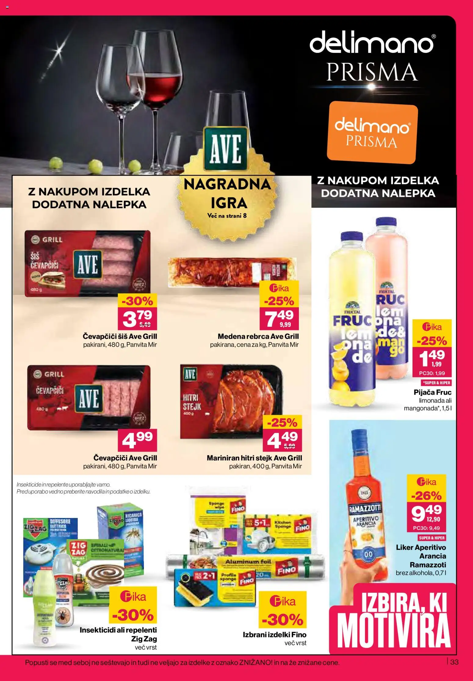Novi Mercator katalog ponudbe – veljaven od 02.07.2026 | Stran: 33