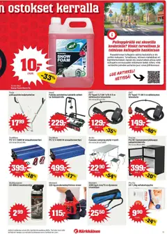 Kärkkäinen-mainoslehti voimassa 22/07/2026 alkaen | Sivu: 11 | Tuotteet: Shampoo, Pöytä