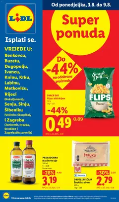 Lidl Super ponuda - Pregled kataloga iz trgovine Lidl, vrijedi od 03.08.2026