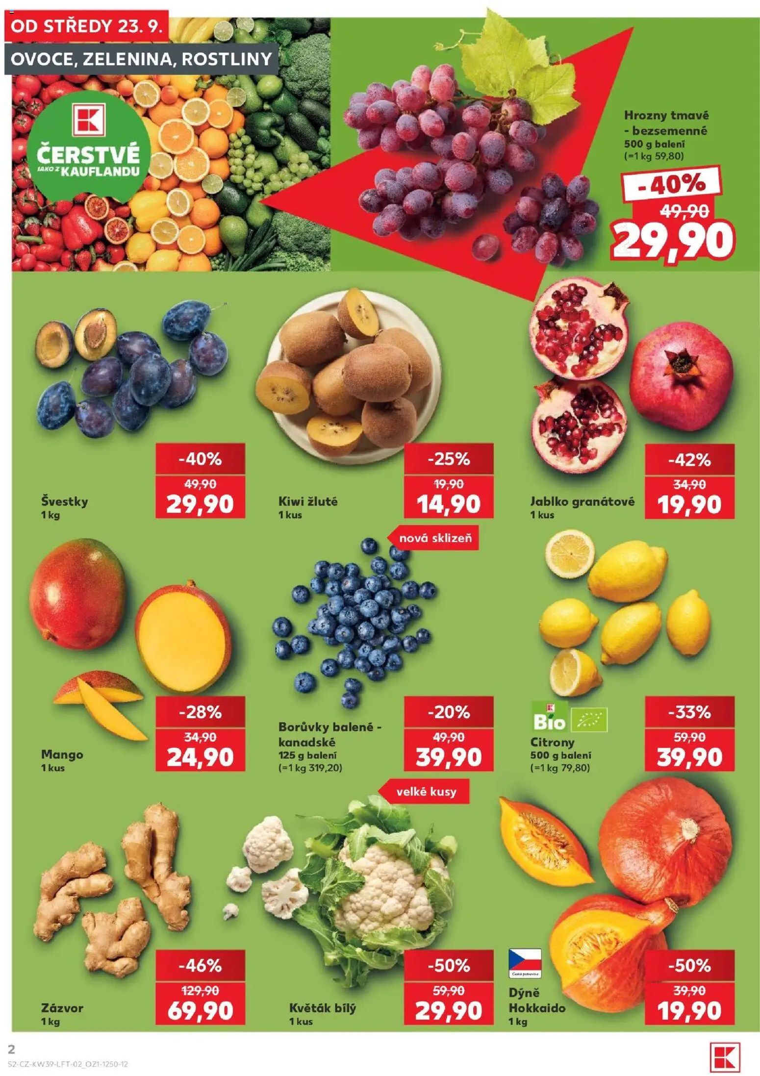 Kaufland leták od 23.09.2026 | Strana: 2