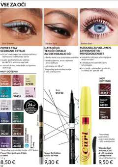 Avon katalog akcije – veljaven od 01.06.2026 | Stran: 52 | Izdelki: Maskara