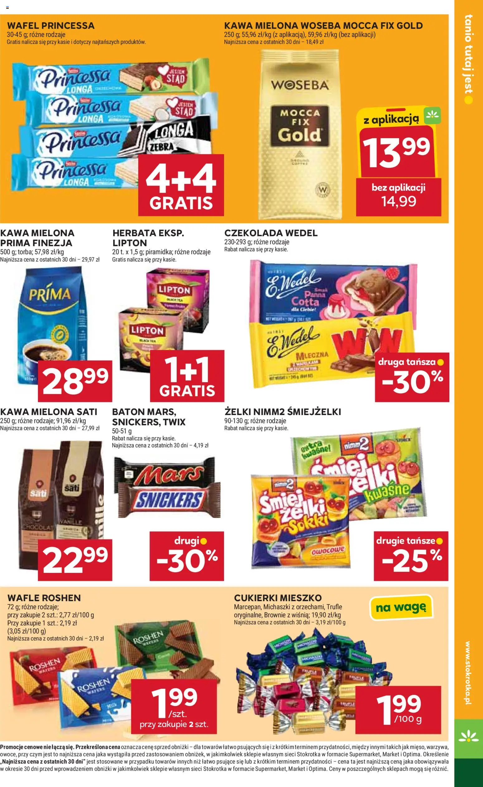 Stokrotka gazetka - Market od 20.08.2026 | Strona: 17 | Produkty: Stokrotka, Baton, Czekolada, Kawa mielona