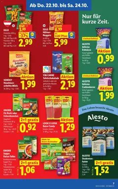 Lidl Flugblatt ab 22.10.2026 gültig | Seite: 9 | Produkte: Gemüse, Vollmilch, Milch, Saft