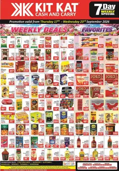 KIT KAT Cash & Carry specials catalogue – valid from 17/09/2026