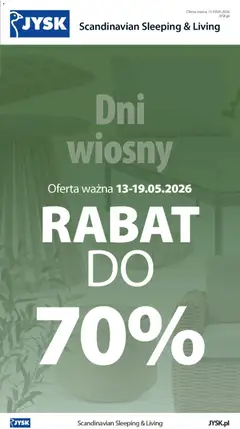 Pogląd oferty "JYSK gazetka" - ważna od 13.05.2026