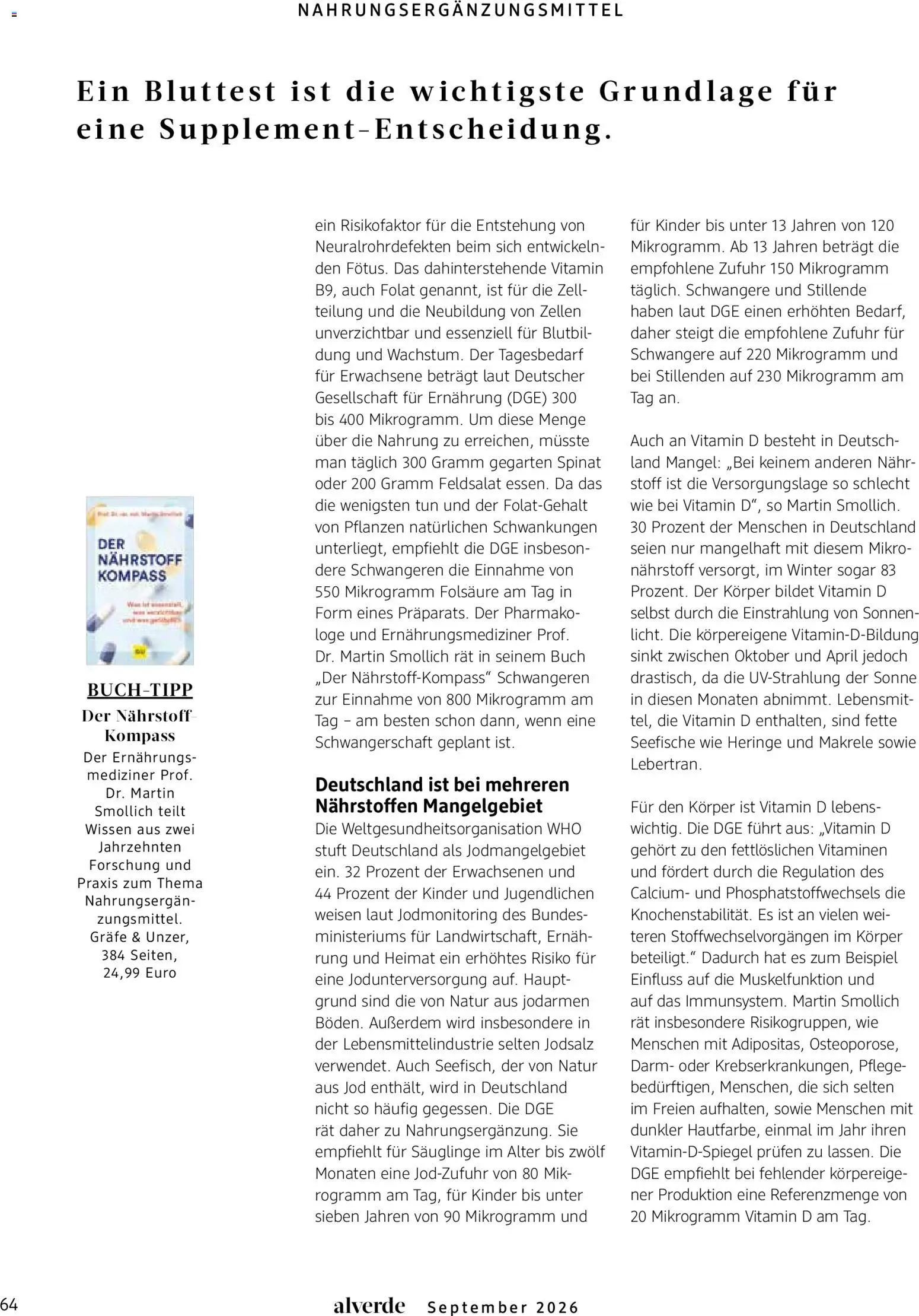 dm drogerie Prospekt – gültig ab 01.09.2026 | Seite: 64 | Produkte: Makrele