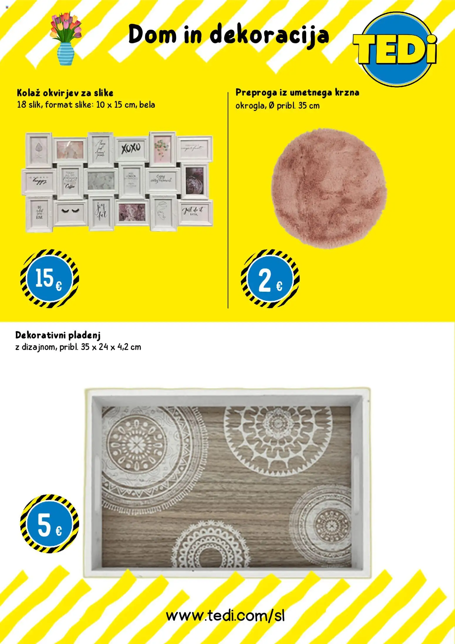 Novi TEDi katalog ponudbe – veljaven od 01.08.2026 | Stran: 3 | Izdelki: Okvir, Preproga