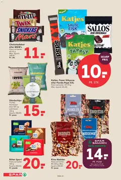 Spar - Tilbudsavis uge 21 gyldig fra 15.05.2026 | Side: 17 | Produkter: Fisk, Salt, Nougat, Parmesan