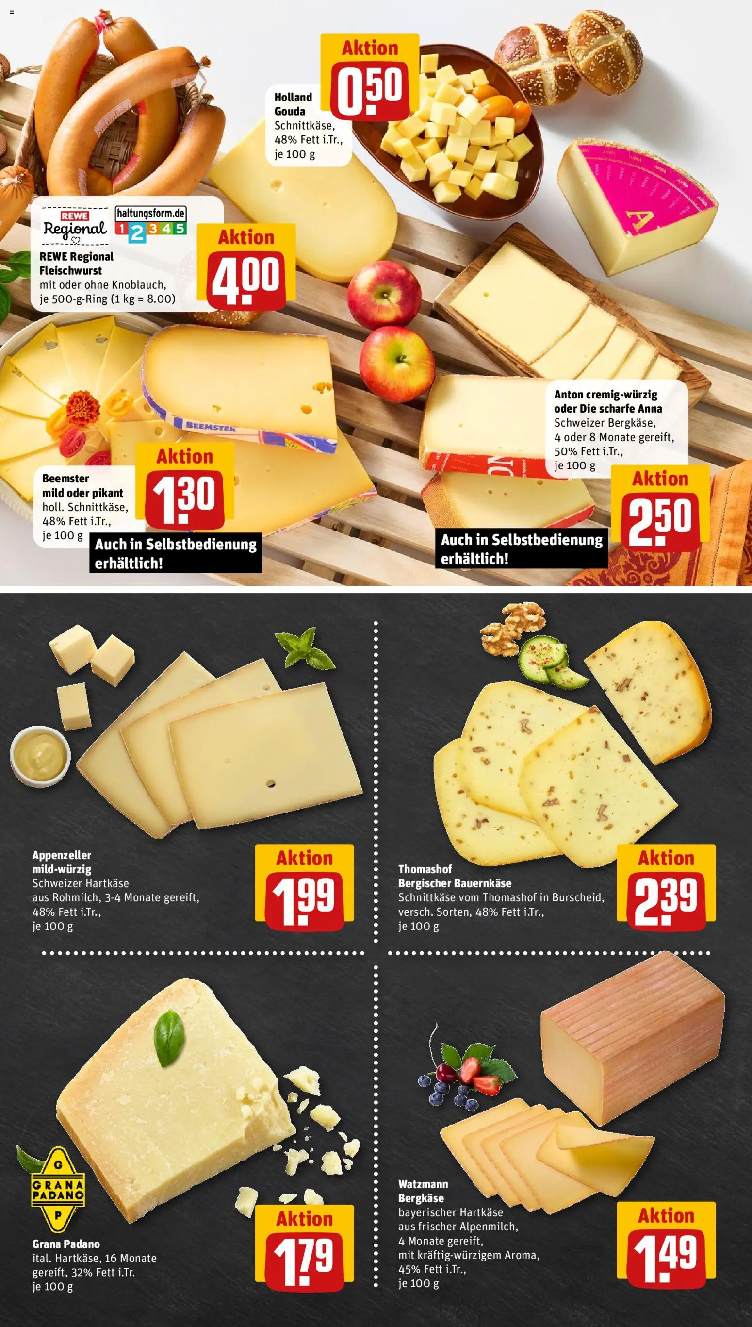Rewe ihr Kaufpark Prospekt – gültig ab 14.09.2026 | Seite: 11 | Produkte: Grana Padano, Gouda