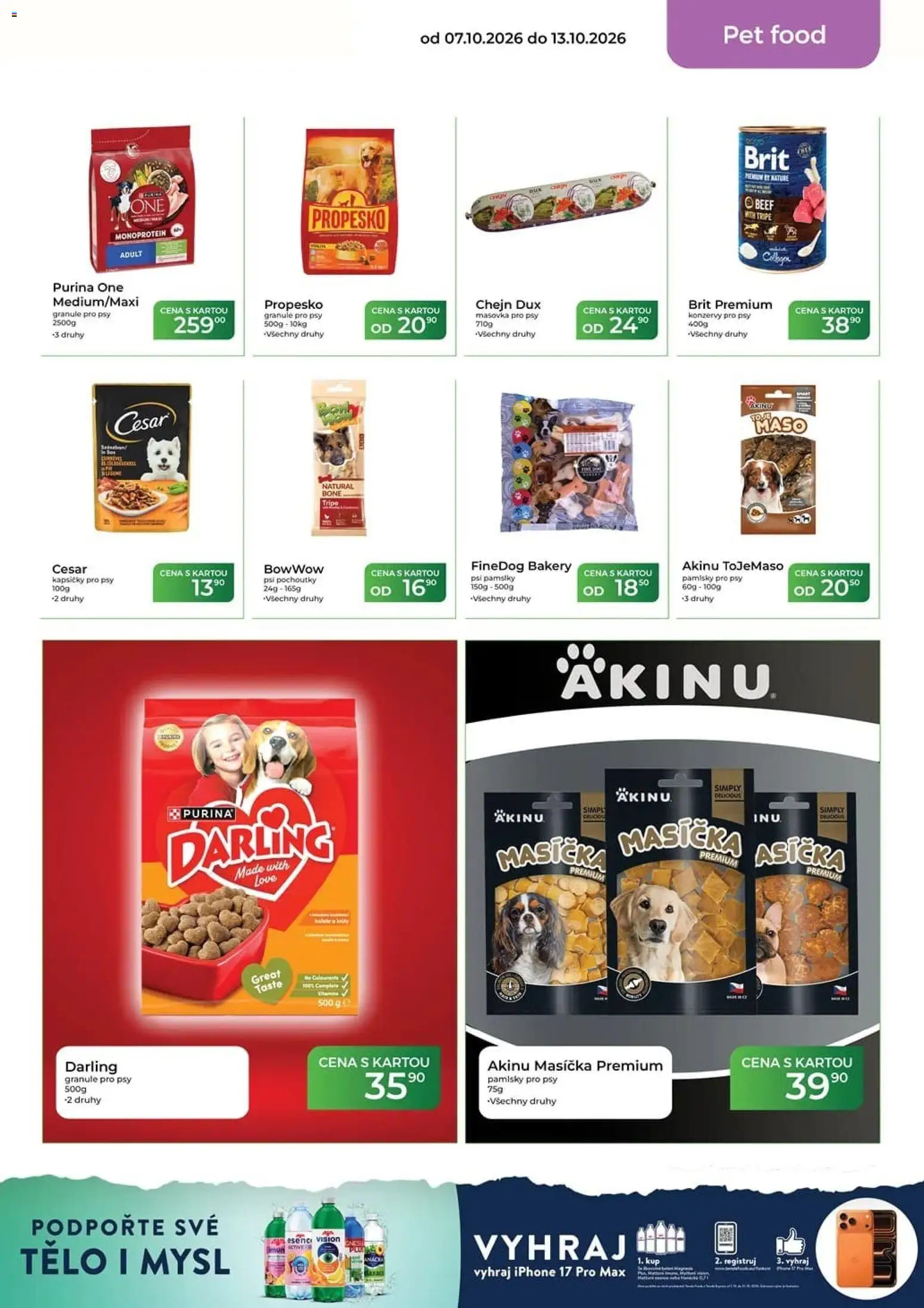 Tamda Foods leták od 07.10.2026 | Strana: 47 | Produkty: Granule pro psy, Propesko, Darling, Kapsičky pro psy