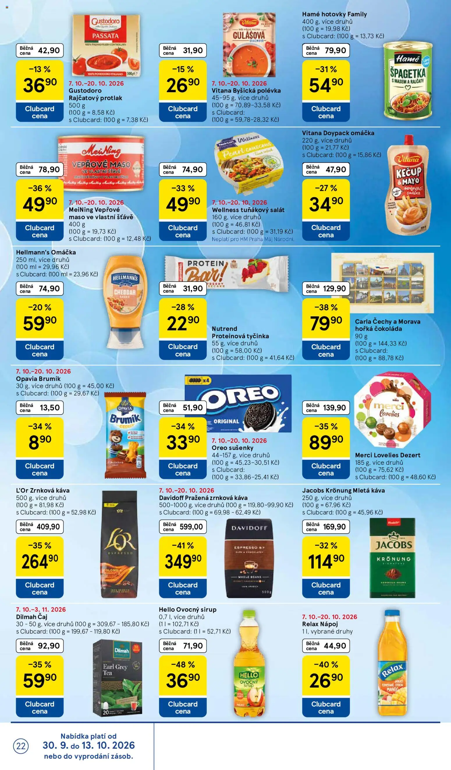 Tesco leták - Hypermarket od 07.10.2026 | Strana: 22
