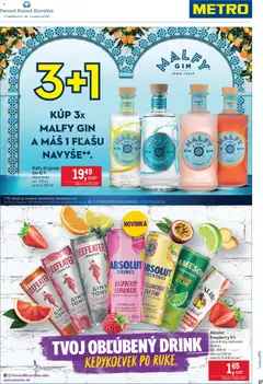 Metro leták platný od 20.05.2026 | Strana: 37 | Produkty: Beefeater, Gin, Vodka, Absolut vodka