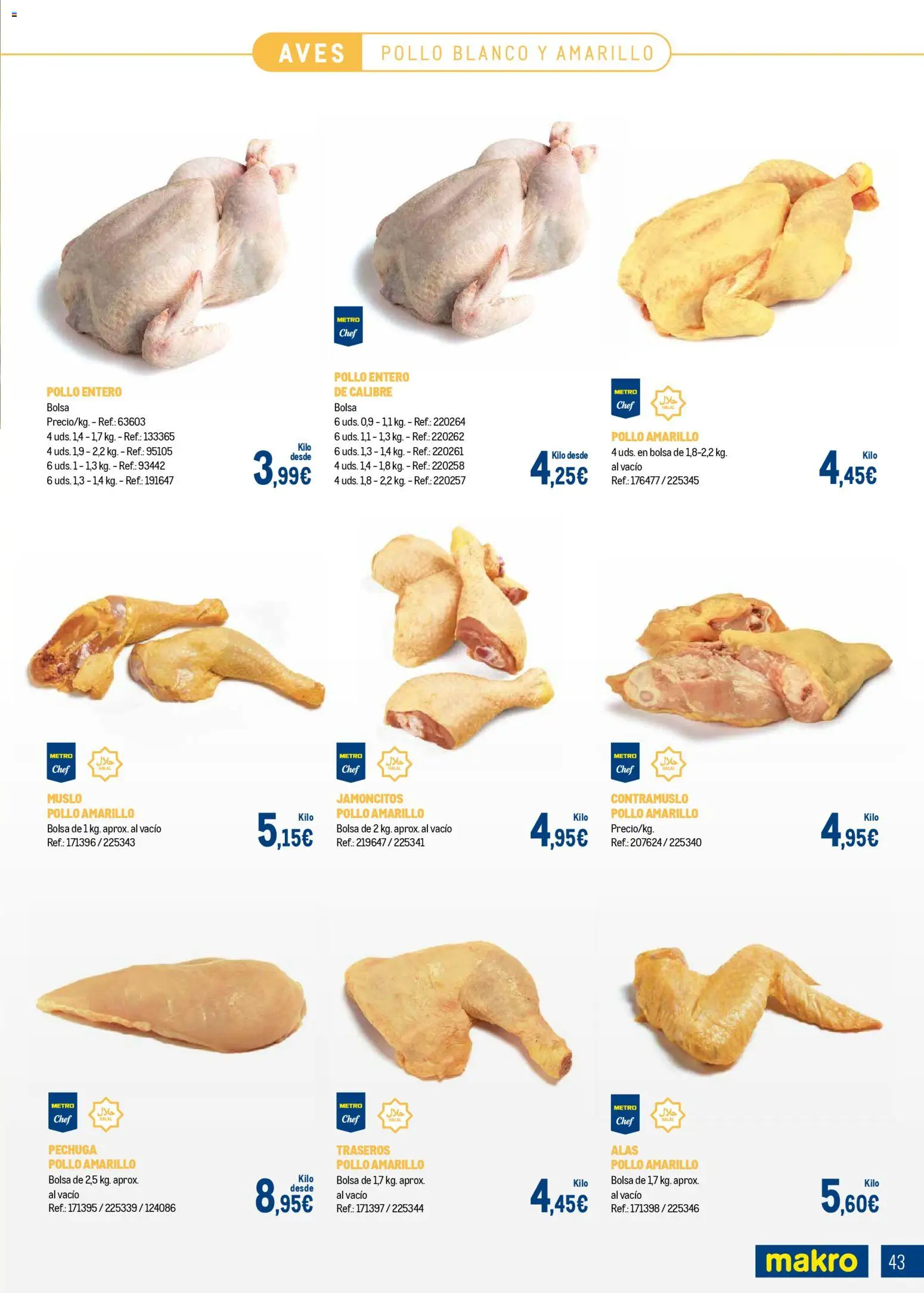 Makro - Expertos en carnes Canarias │ válido desde el 09.03.2026 | Página: 43 | Productos: Bolsa
