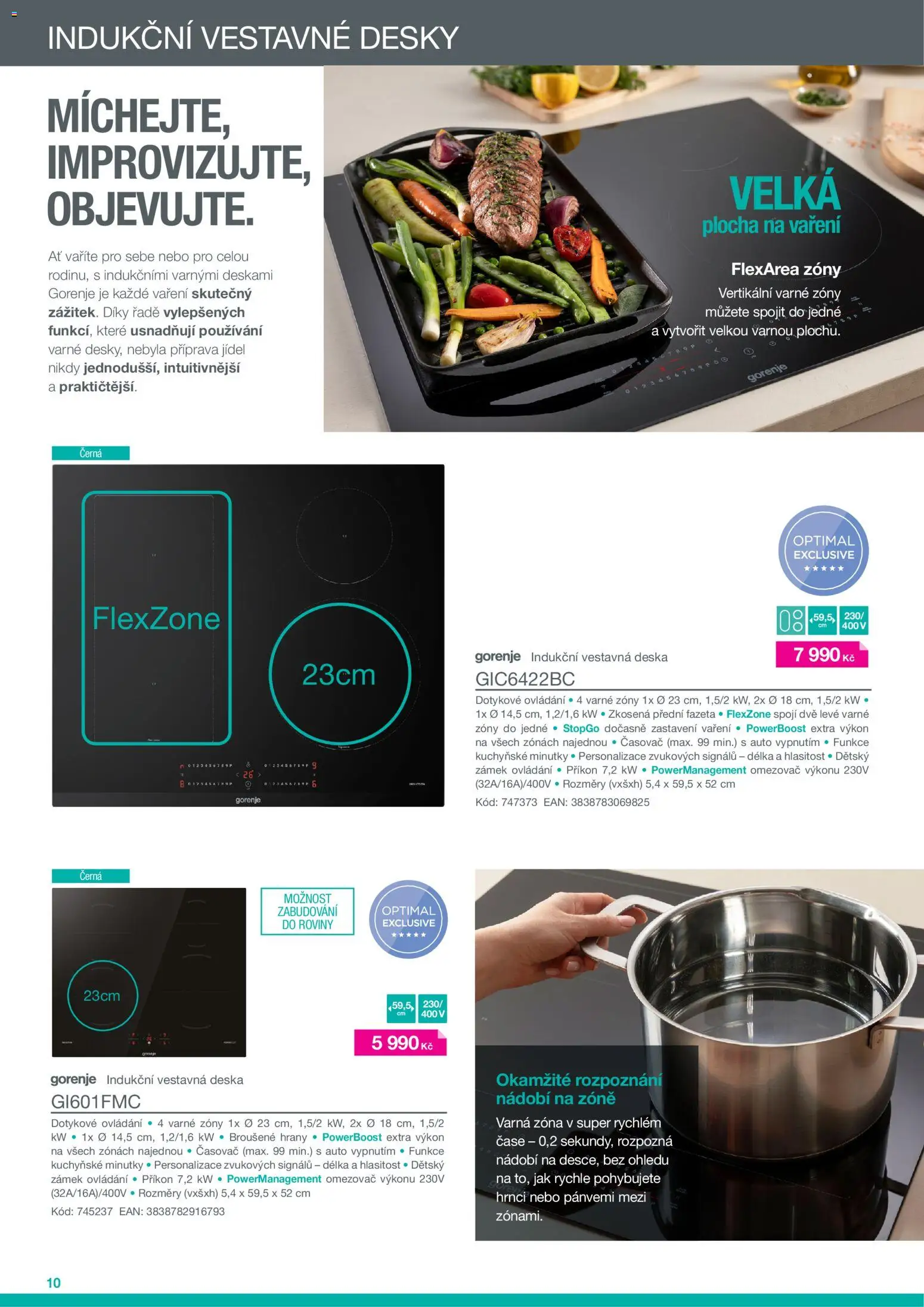 Möbelix Gorenje od 01.09.2026 | Strana: 10 | Produkty: Nádobí, Časovač, Desky