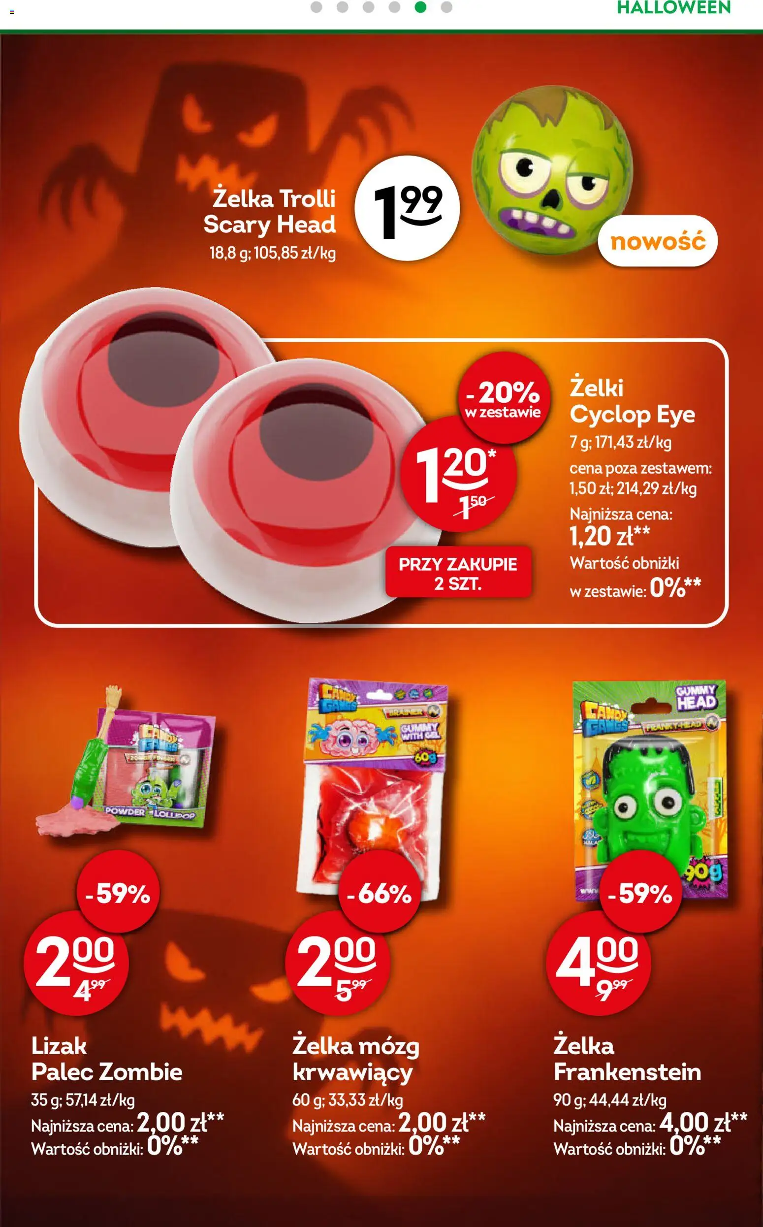 Żabka gazetka od 21.10.2026 | Strona: 8 | Produkty: Żelki
