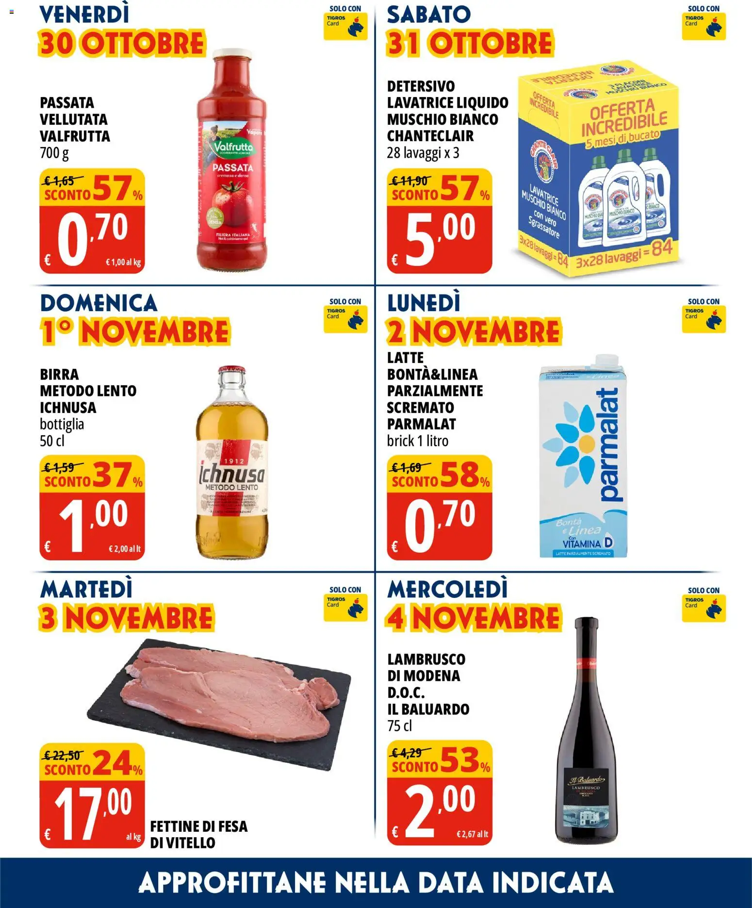 Volantino Tigros del 28/10/2026 | Pagina: 3