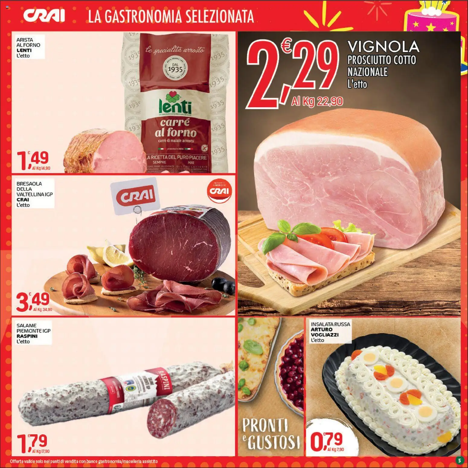 Volantino CRAI del 29/10/2026 | Pagina: 5