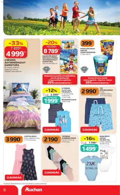 Auchan Gyereknapi ajanlataink - amely érvényes a következő dátumtól: 14.05.2026 | Oldal: 6 | Termékek: Bögre, Tányér, Ruha, Rövidnadrág