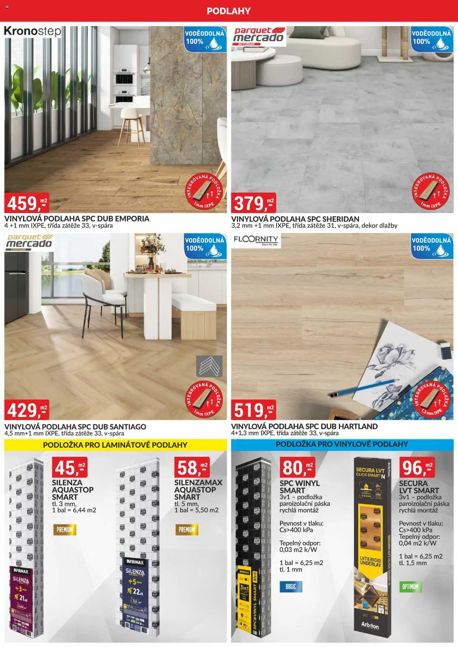 BAUMAX leták od 01.07.2026 | Strana: 5 | Produkty: Vinylové podlahy