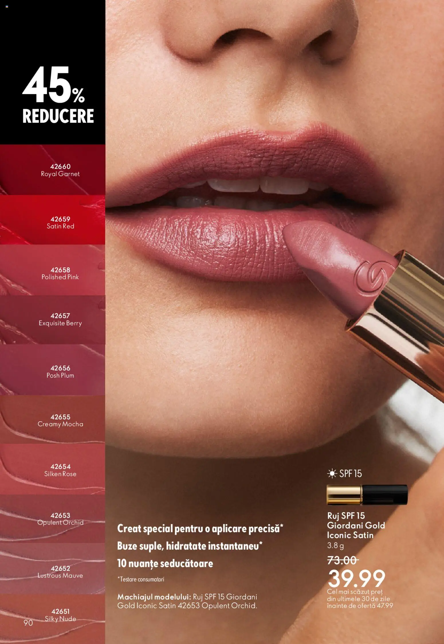 Noul catalog Oriflame – valabil de la 06.05.2026 | Pagină: 90 | Produse: Ruj