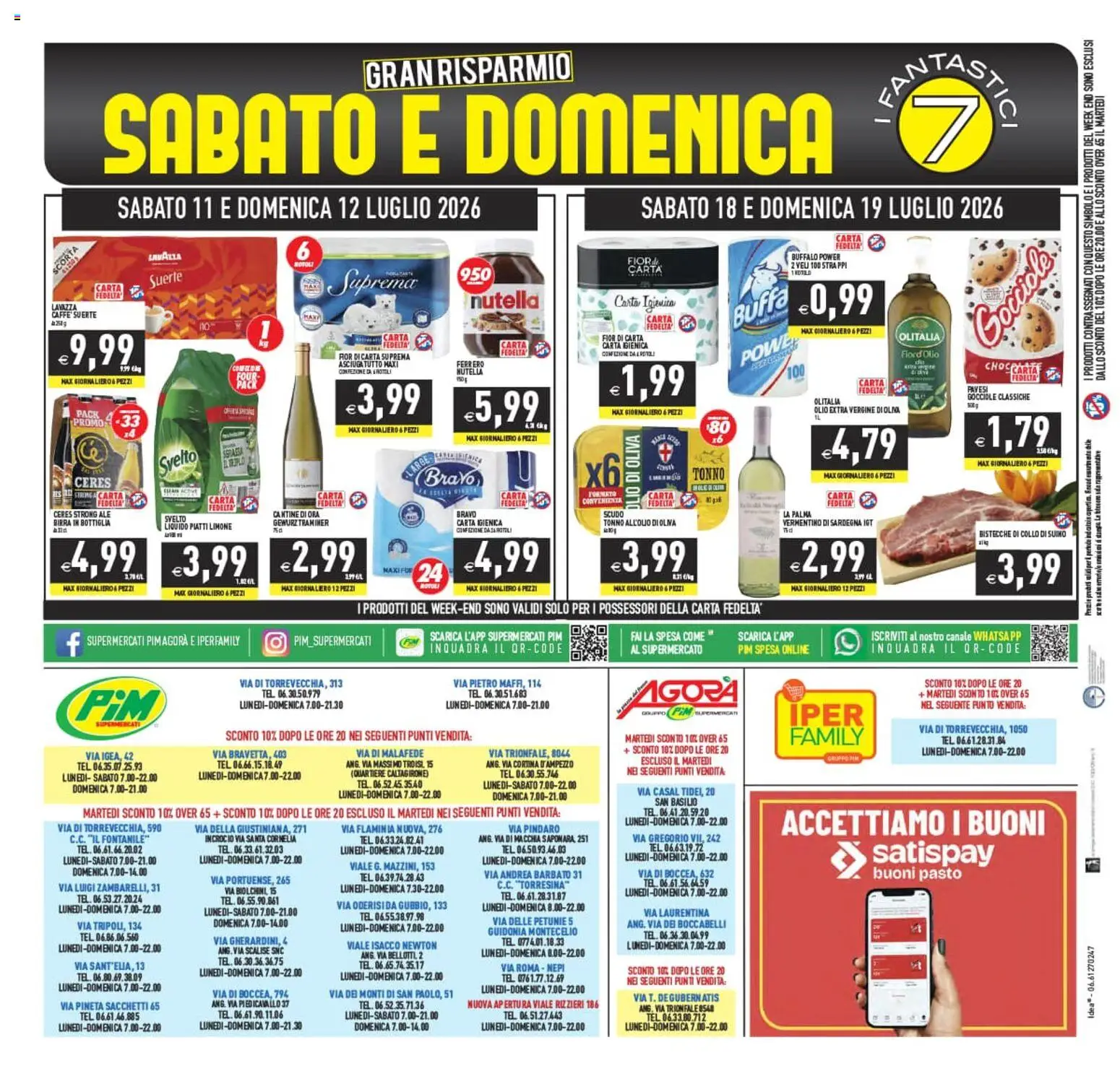 Volantino PIM Supermercati del 10/07/2026 | Pagina: 24