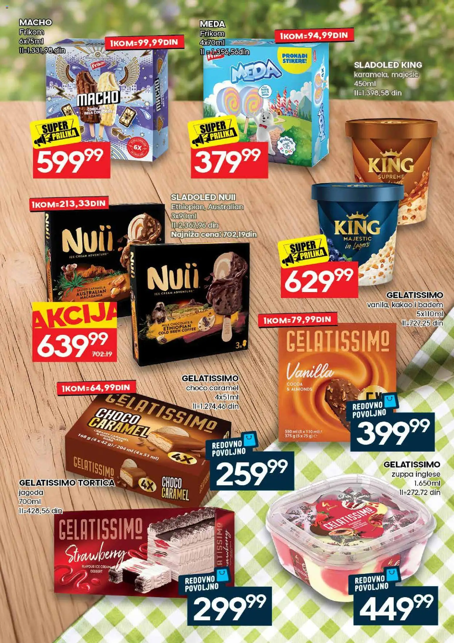 Idea katalog - važi od 17.08.2026 | Strana: 25 | Proizvode: Kakao, Badem, Sladoled, Jagoda