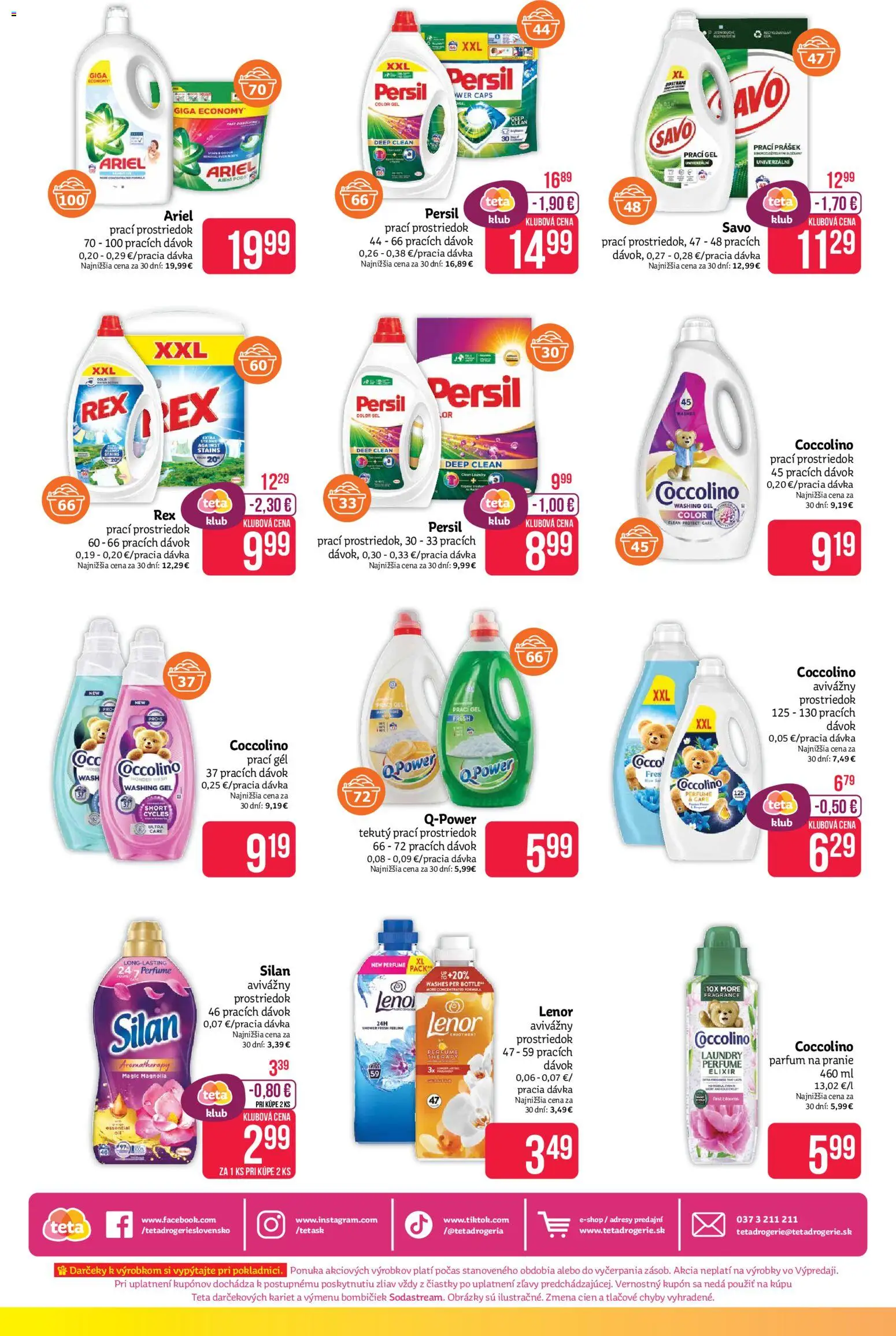 Nové Teta drogerie akcie – leták je platný od 22.06.2026 | Strana: 16