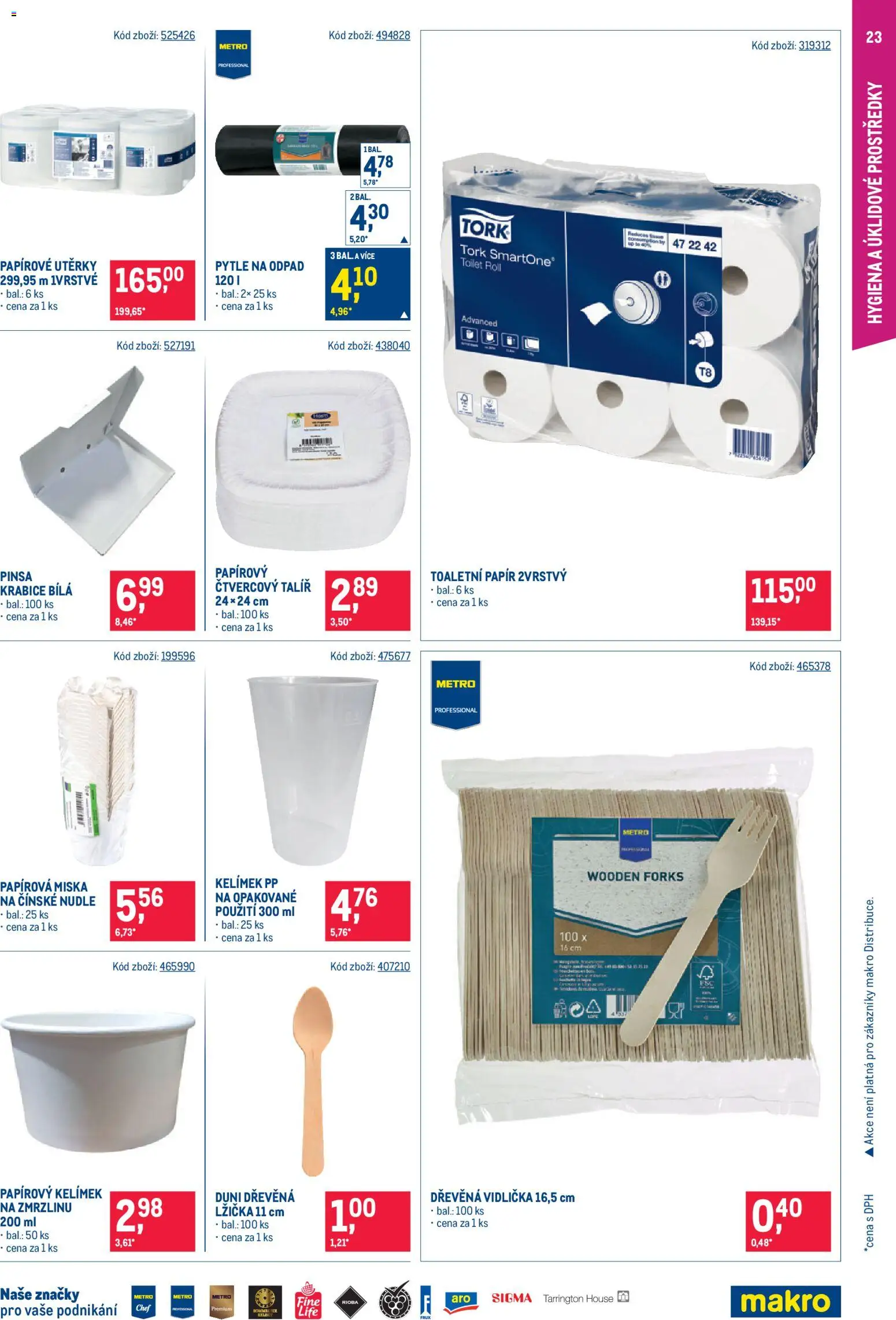 Makro leták - Gastronomie od 01.07.2026 | Strana: 23