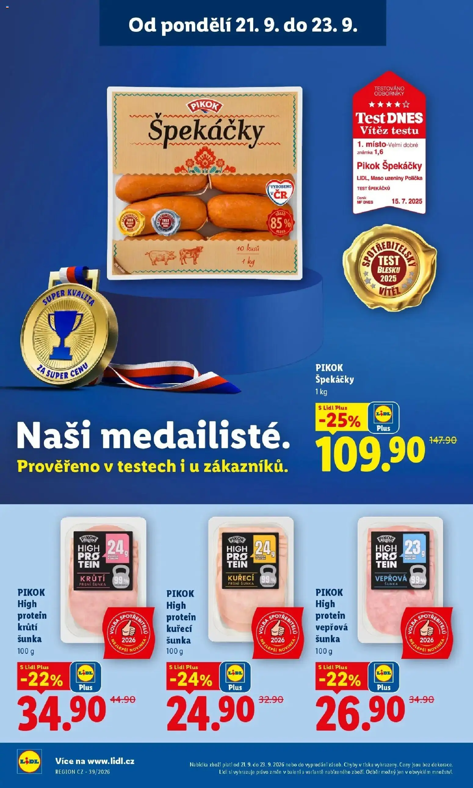 Lidl leták od 21.09.2026 - Nový akční leták | Strana: 18