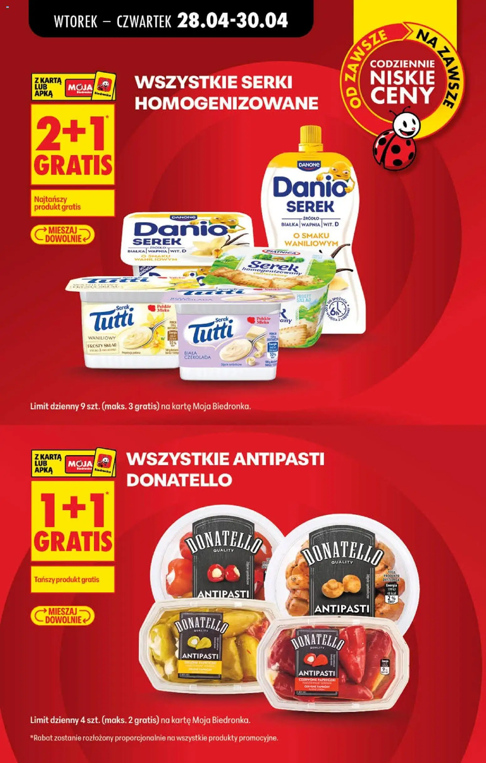 Biedronka gazetka od poniedziałku od 27.04.2026 | Strona: 6 | Produkty: Grill, Boczek, Boczek surowy