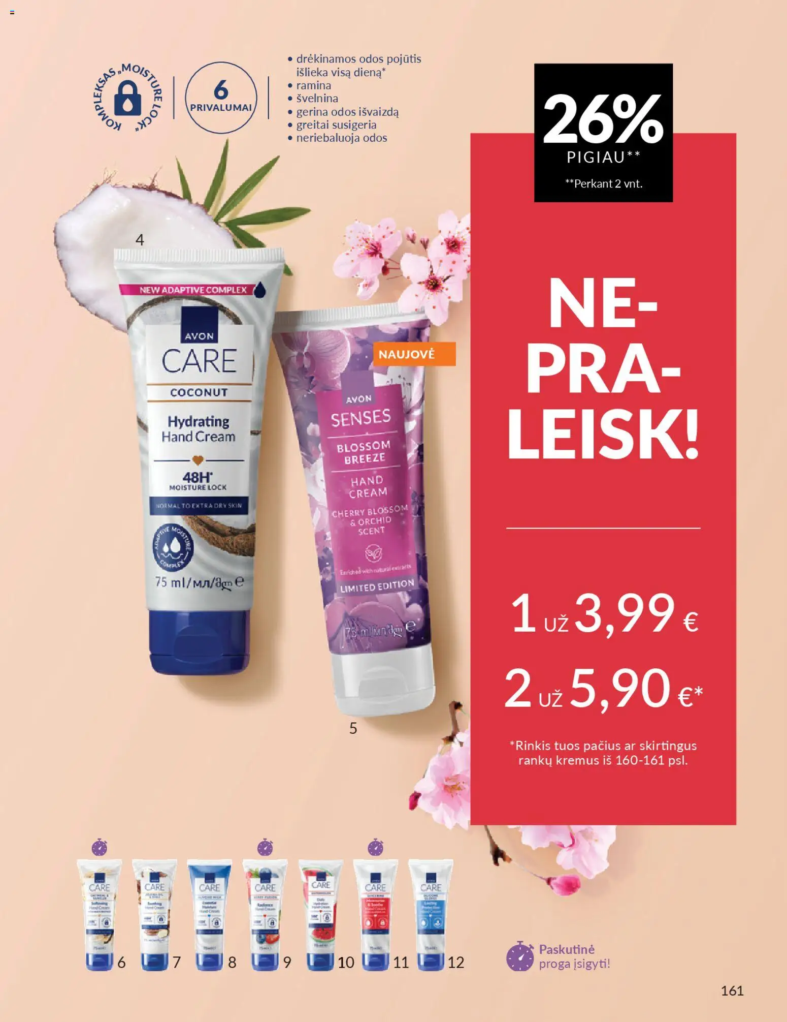 AVON akcijos nuo 2026.04.01 | Puslapis: 161