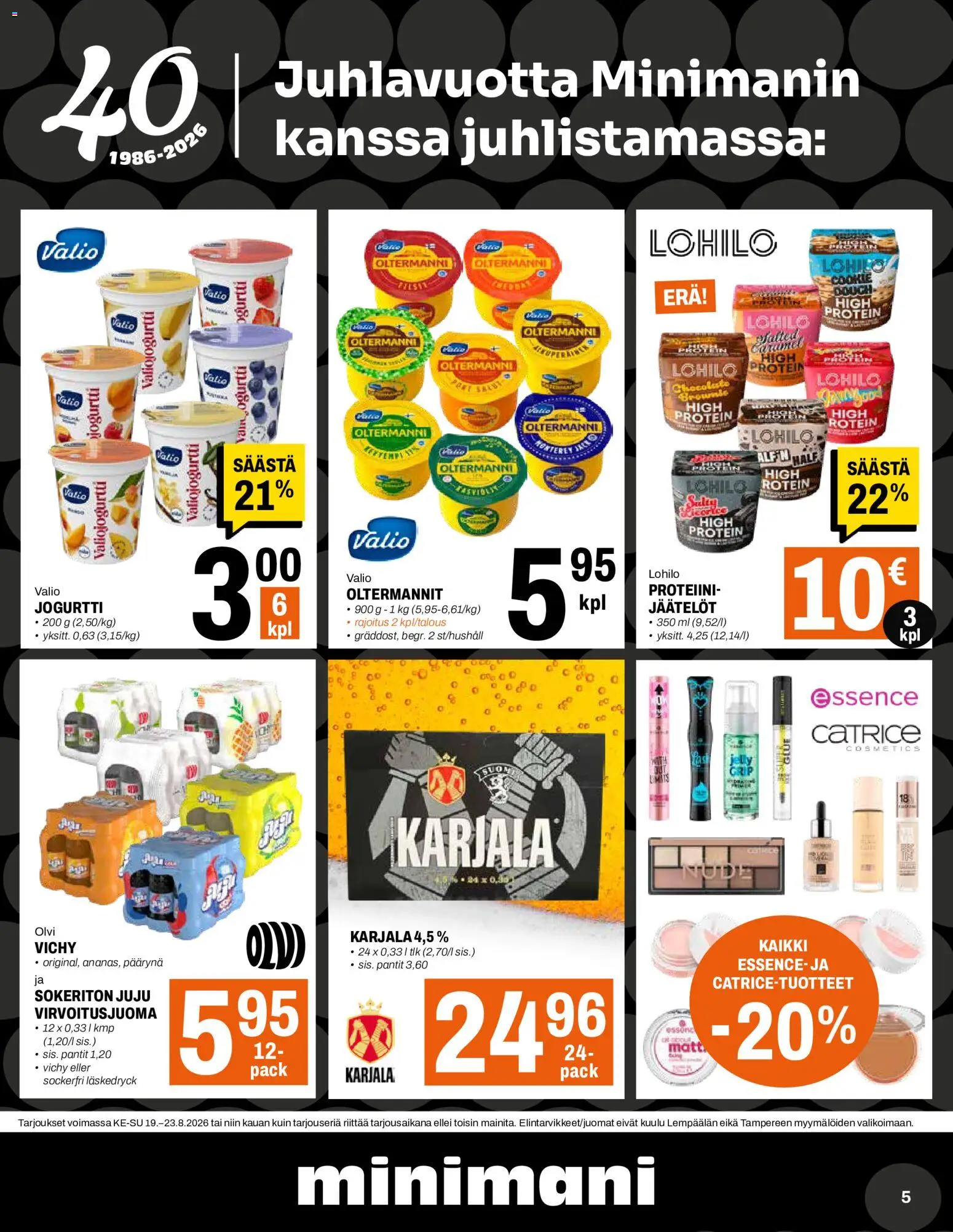 Minimani tarjoukset – voimassa 19/08/2026 alkaen | Sivu: 5 | Tuotteet: Jogurtti