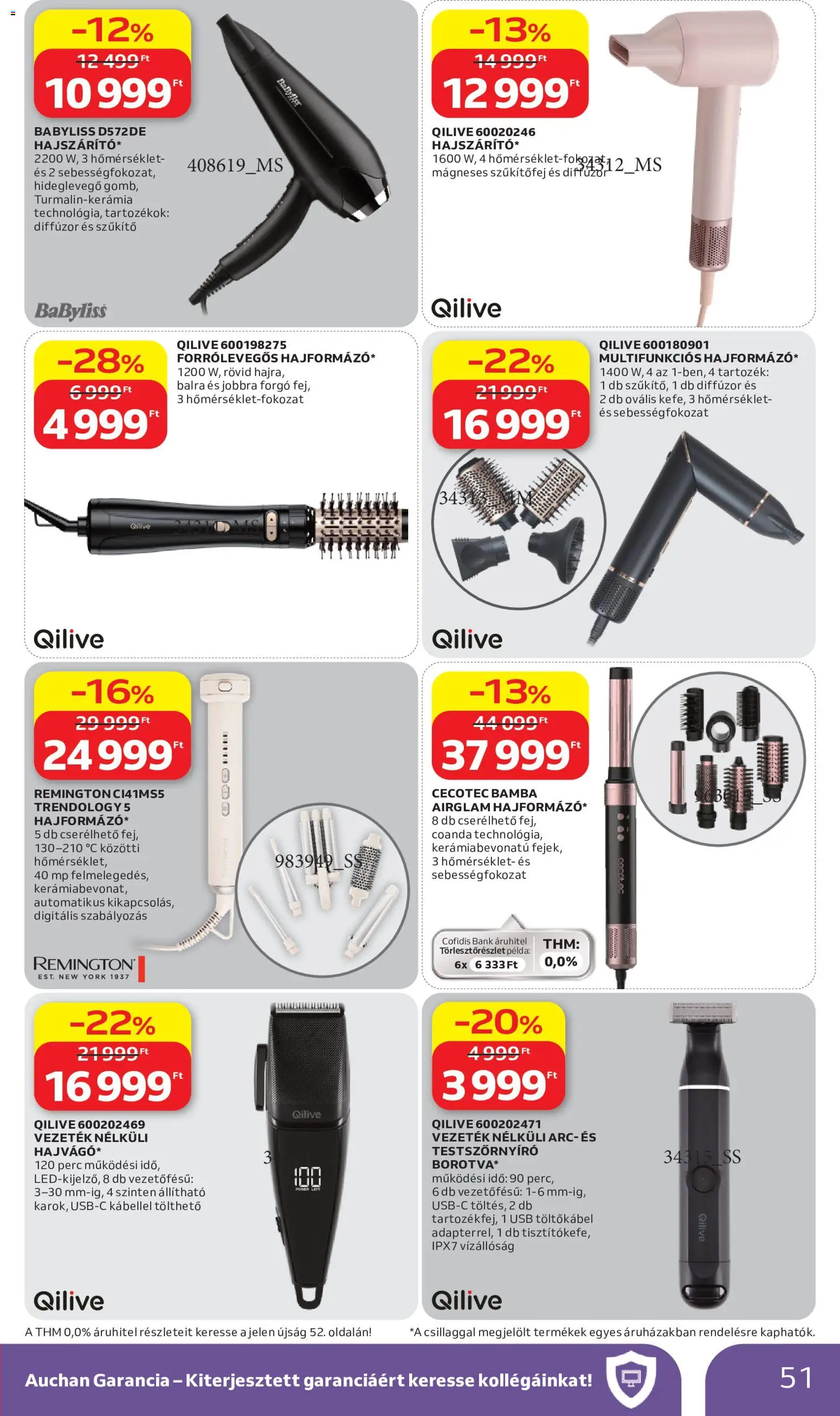 Auchan akciós ujság - amely érvényes a következő dátumtól: 2026.07.02. | Oldal: 51 | Termékek: Body, USB, Diffúzor