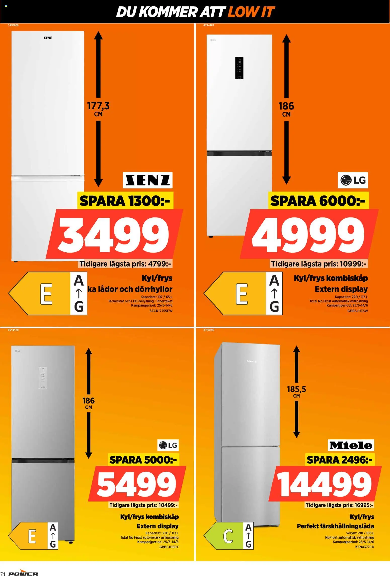 Power reklamblad aktuell från 08.06.2026 | Sida: 74