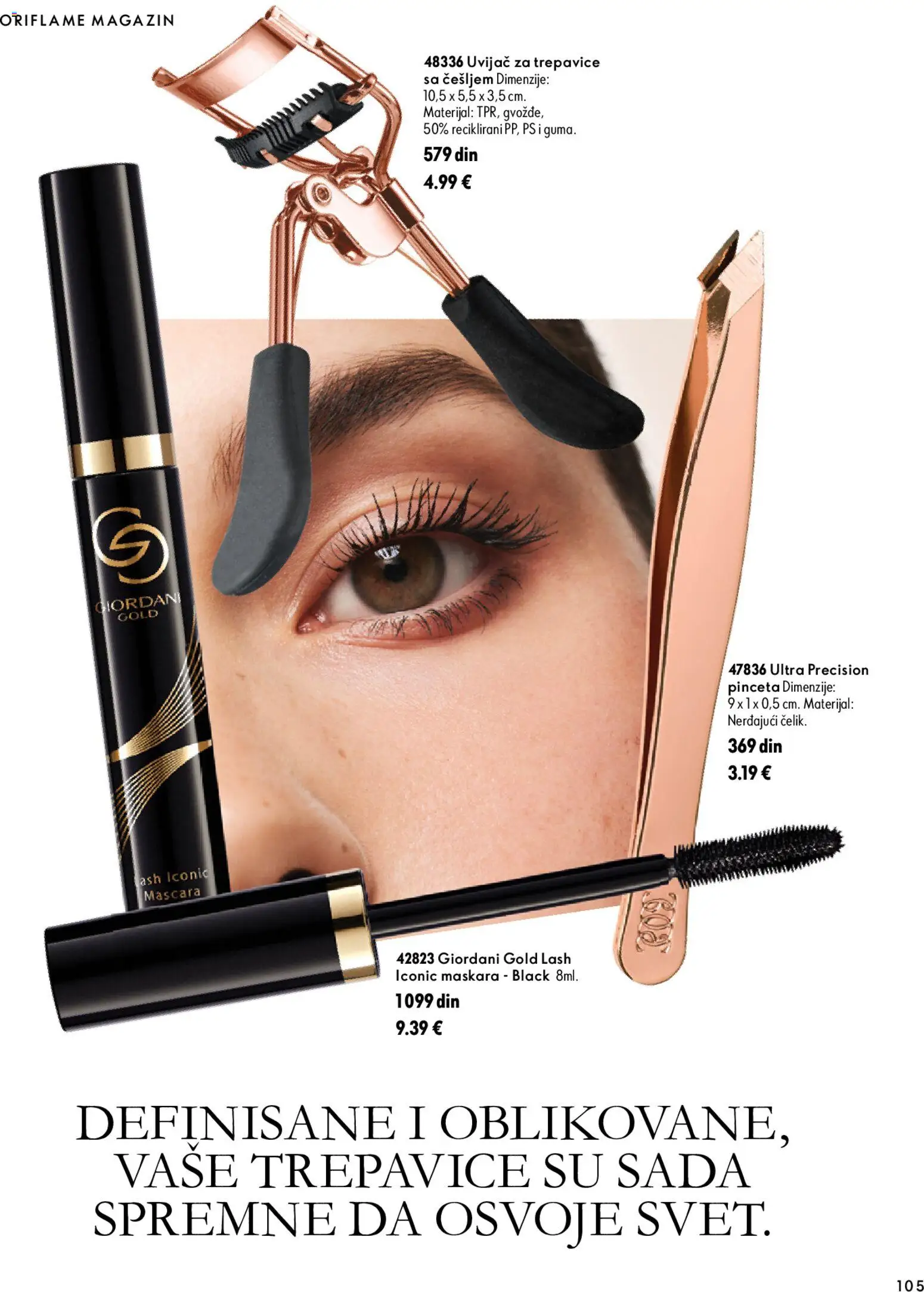 Oriflame katalog - važi od 07.10.2026 | Strana: 105 | Proizvode: Magazin, Maskara